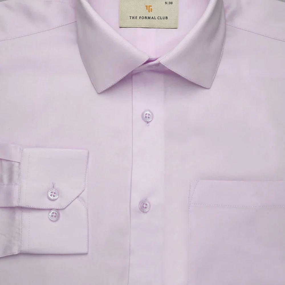 Cambridge Giza Cotton Shirt In Dusty Rose - Image 4