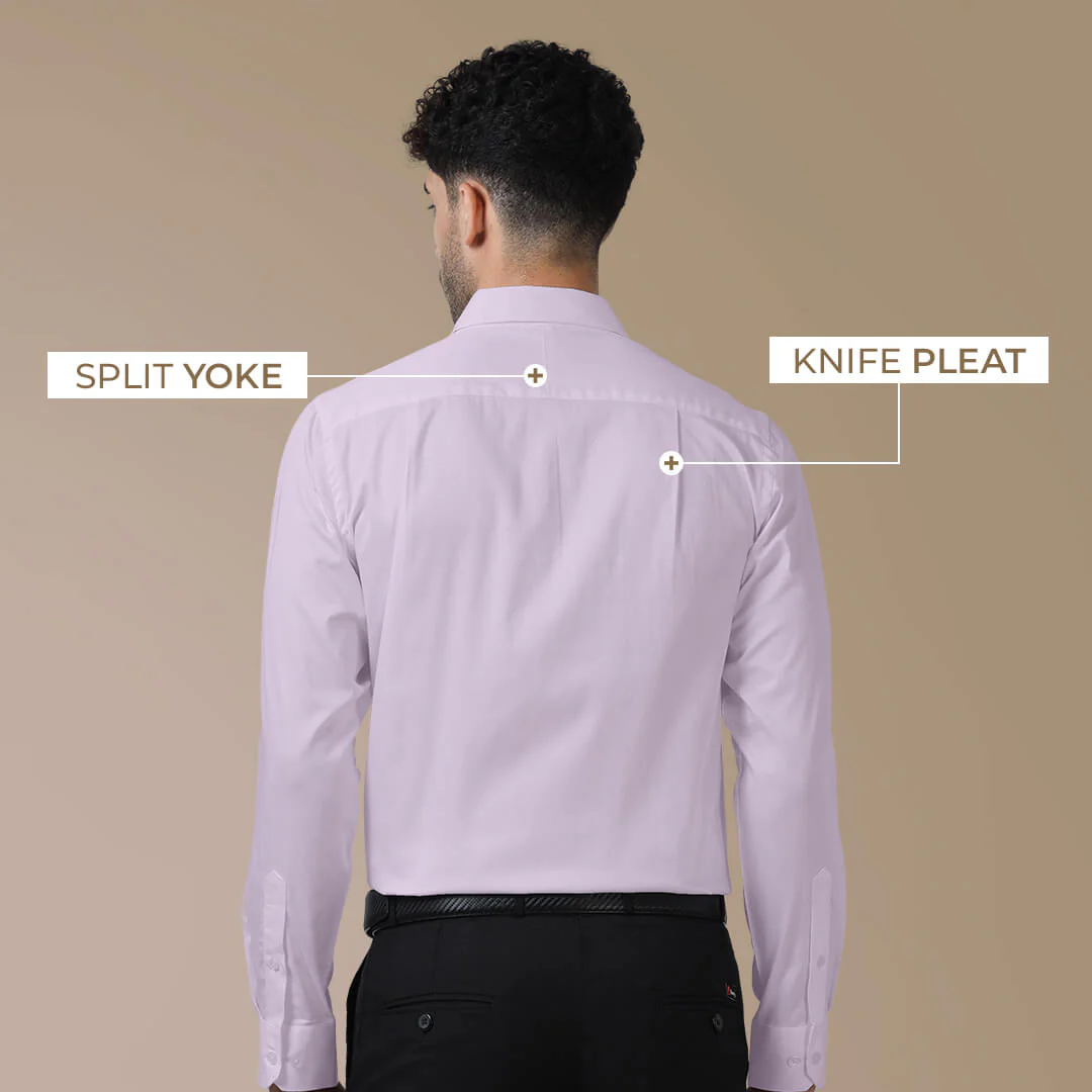 Cambridge Giza Cotton Shirt In Dusty Rose - Image 6