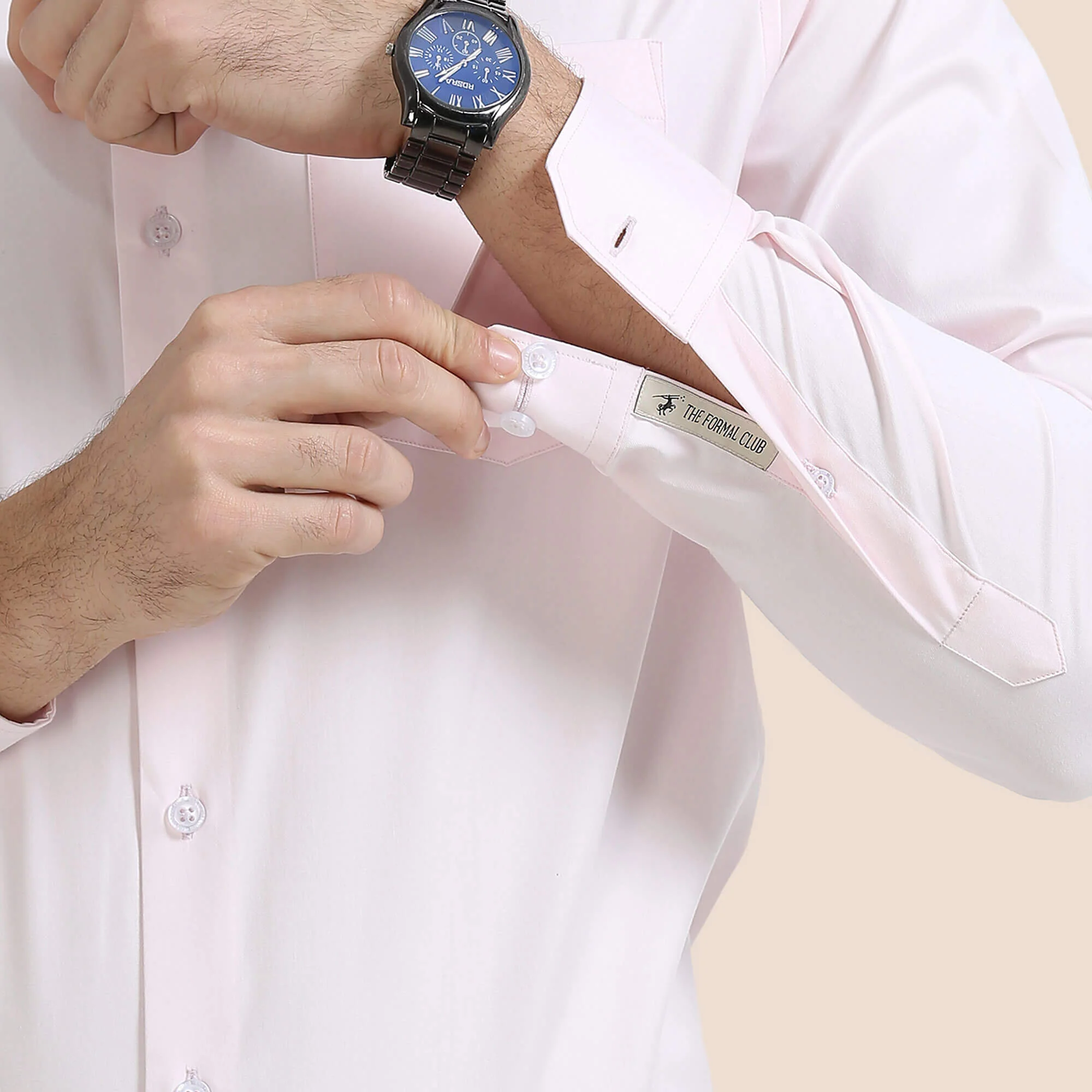 Willow Bamboo Shirt In Dusty Pink - Image 4