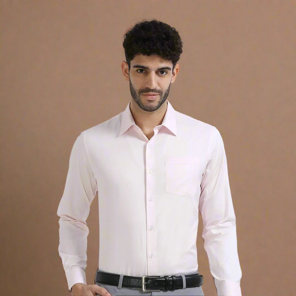 Willow Bamboo Shirt In Dusty Pink - Image 8